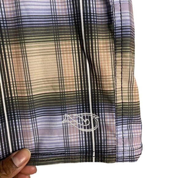 Mojo Sportswear Men's Plaid Stretch Fit Shorts - Picture 4 of 10